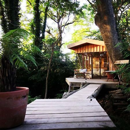 Coco Barn Wood Lodge Angresse Экстерьер фото